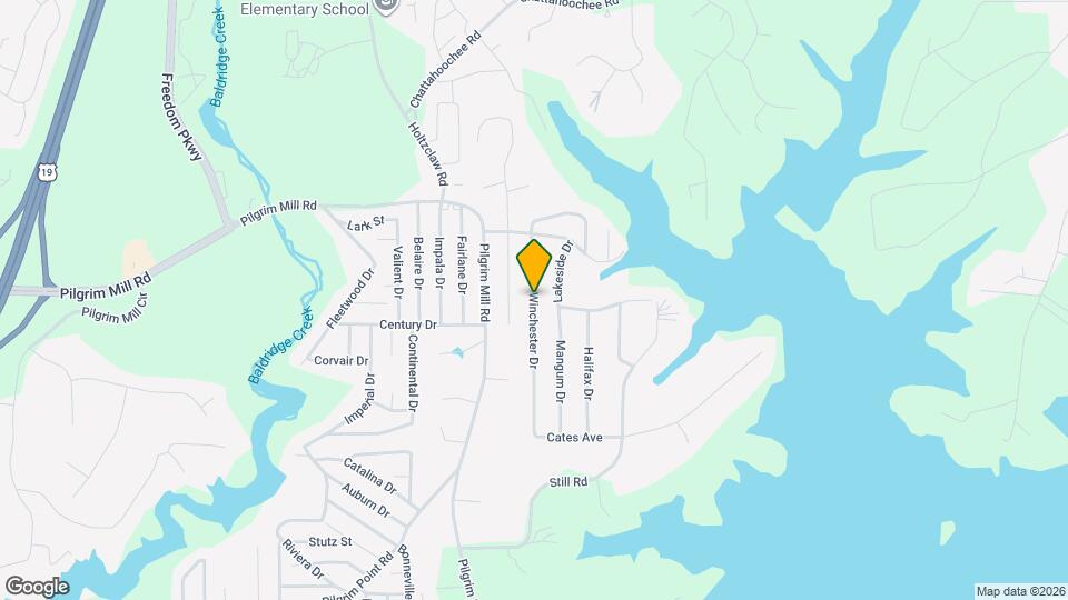 2875 Winchester Dr Mapa y Detalles de la Ubicación