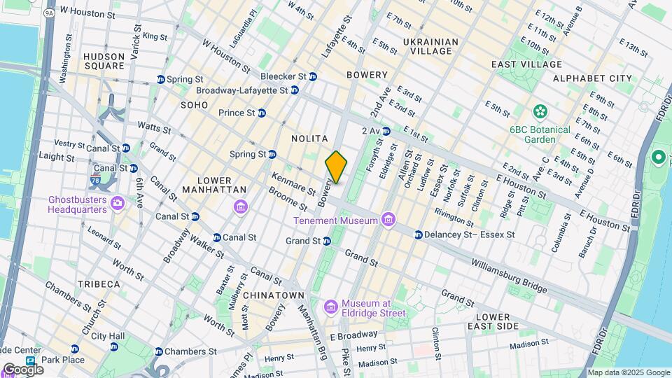 161 Chrystie St Map and Location Details