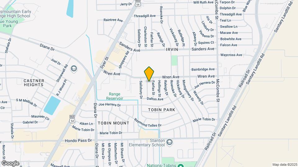 9318 Charleston St Map and Location Details
