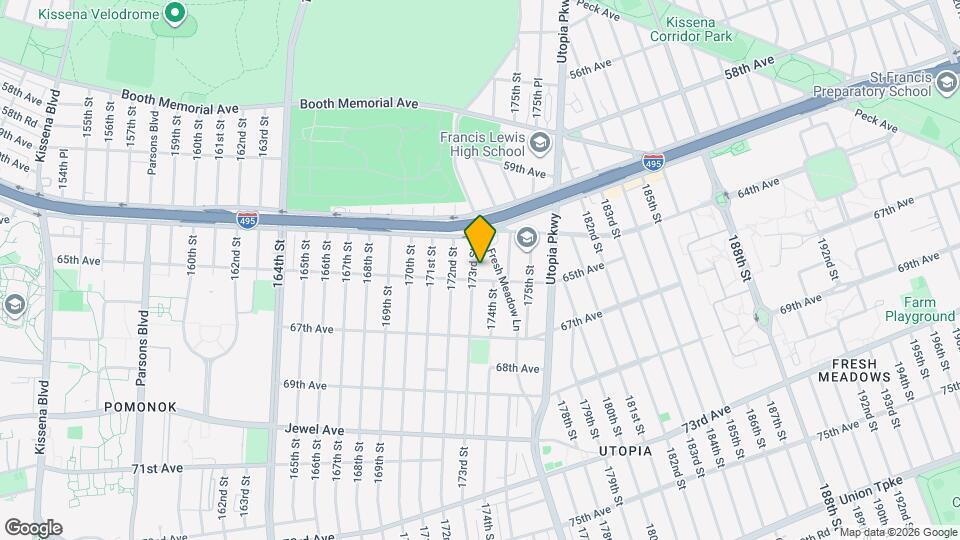 61-41 173rd St Map and Location Details