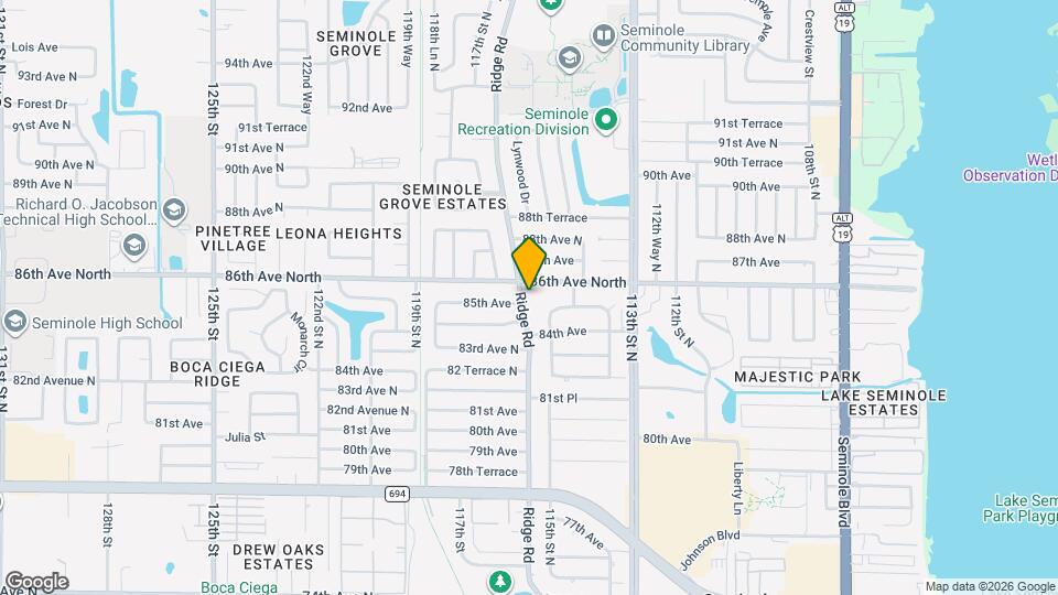 8567 Ridge Rd, Unit N-N104 Map and Location Details