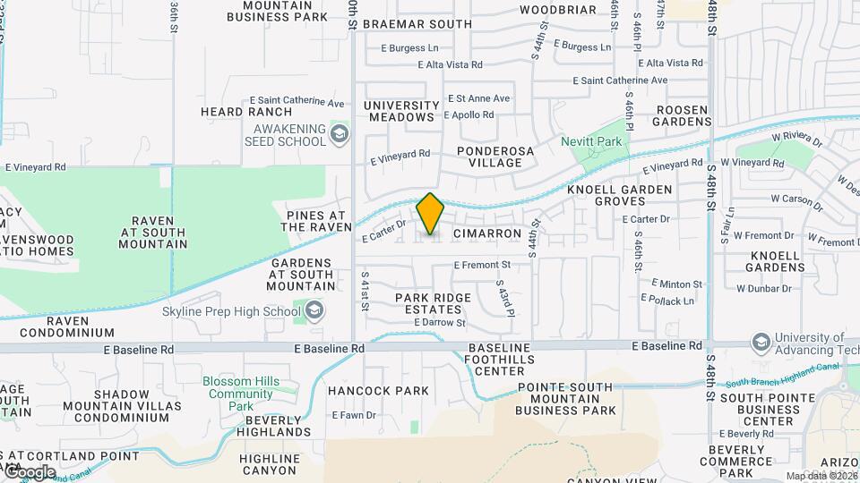 7038 S 42nd St Map and Location Details