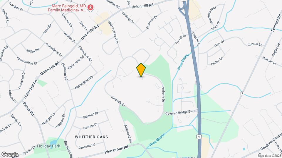 175 Amberly Dr Map and Location Details