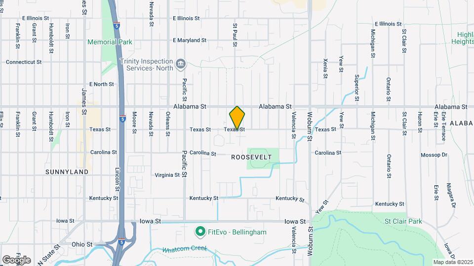 1710 Texas St Map and Location Details