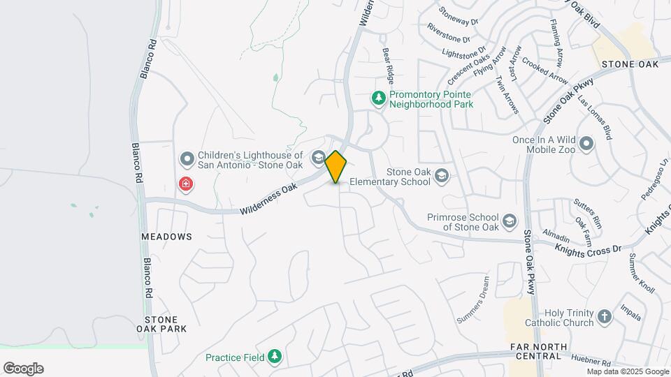 20803 Cliff Park Ln Map and Location Details