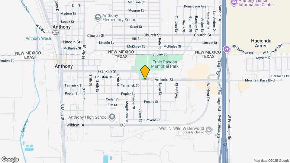 1209 Antonio St Map and Location Details