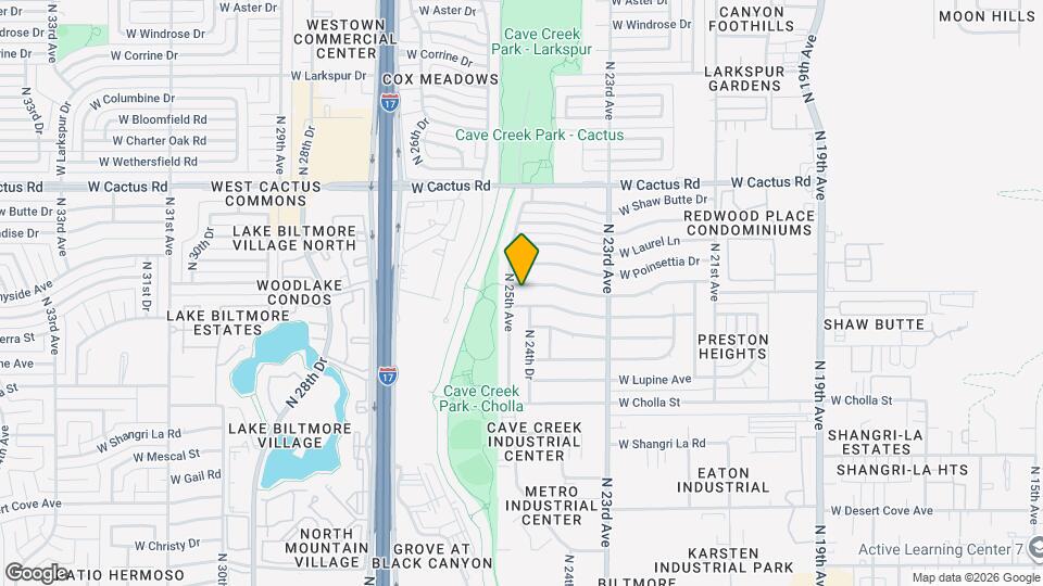 2429 W Sunnyside Ave Mapa y Detalles de la Ubicación