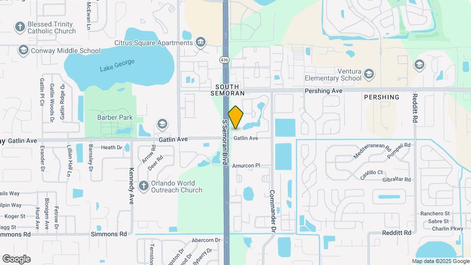 5701 Gatlin Ave Map and Location Details