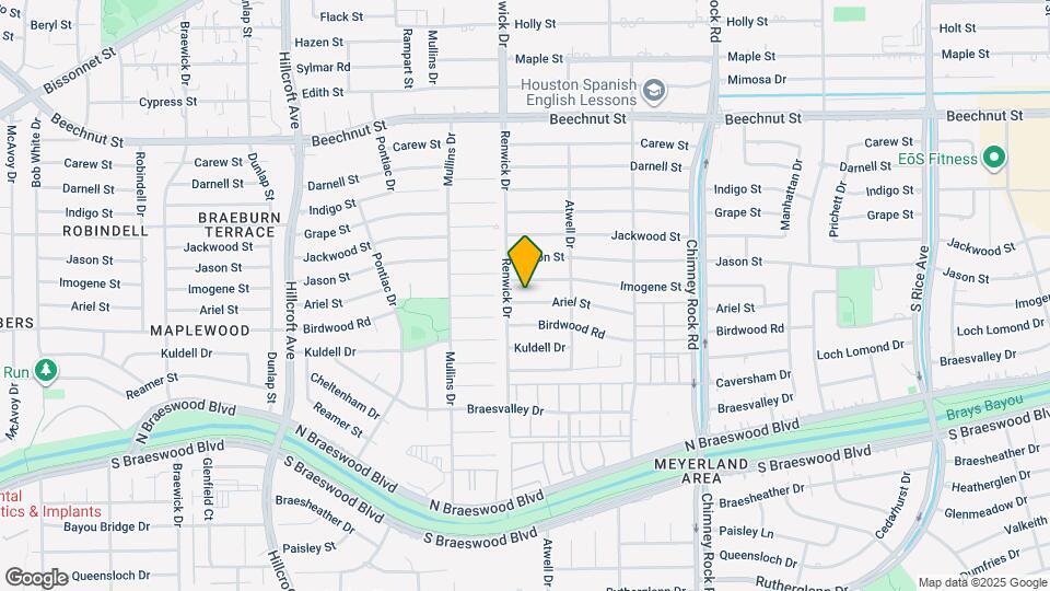 5470 Ariel St Map and Location Details
