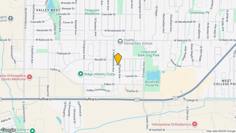 401 Prairie Avenue Mapa y Detalles de la Ubicación