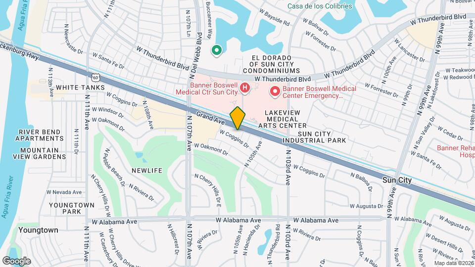 10620 W Coggins Dr, Unit Condo 10620 Map and Location Details