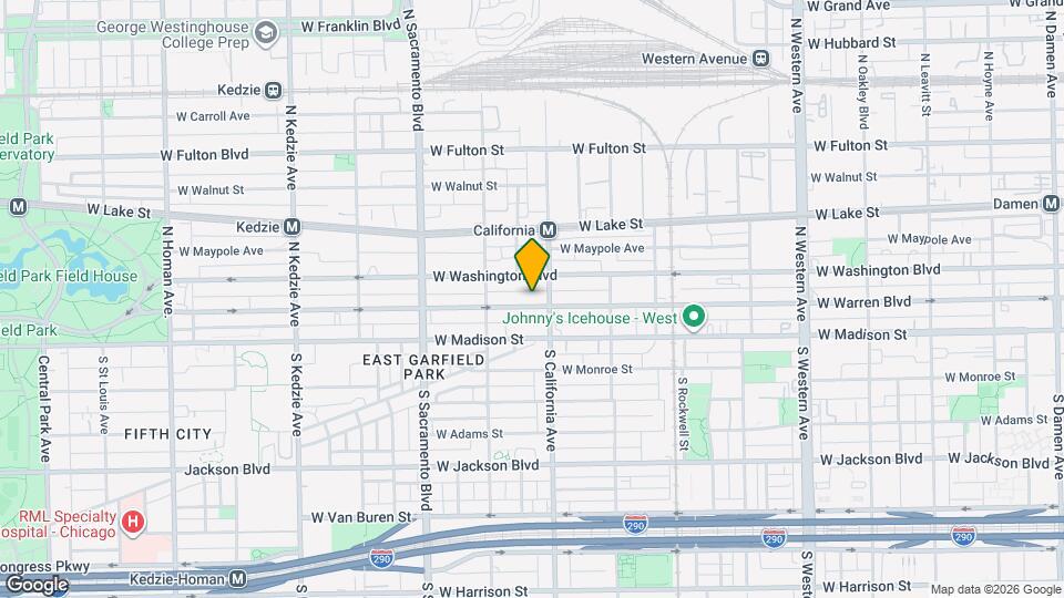 2816 W Warren Blvd Map and Location Details