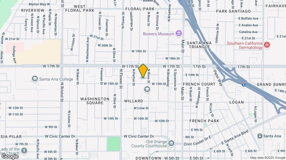 1509 N Van Ness Ave Map and Location Details
