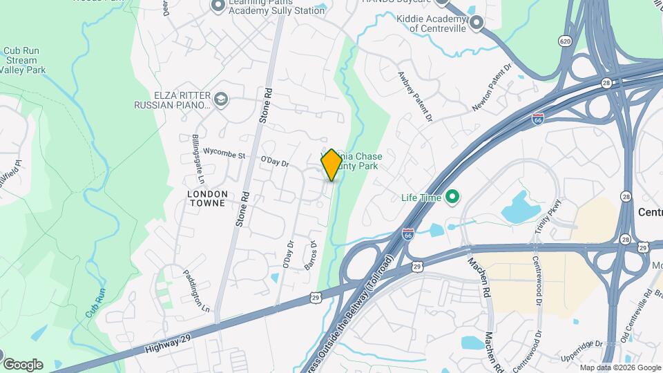 14564 Woodgate Manor Cir Map and Location Details