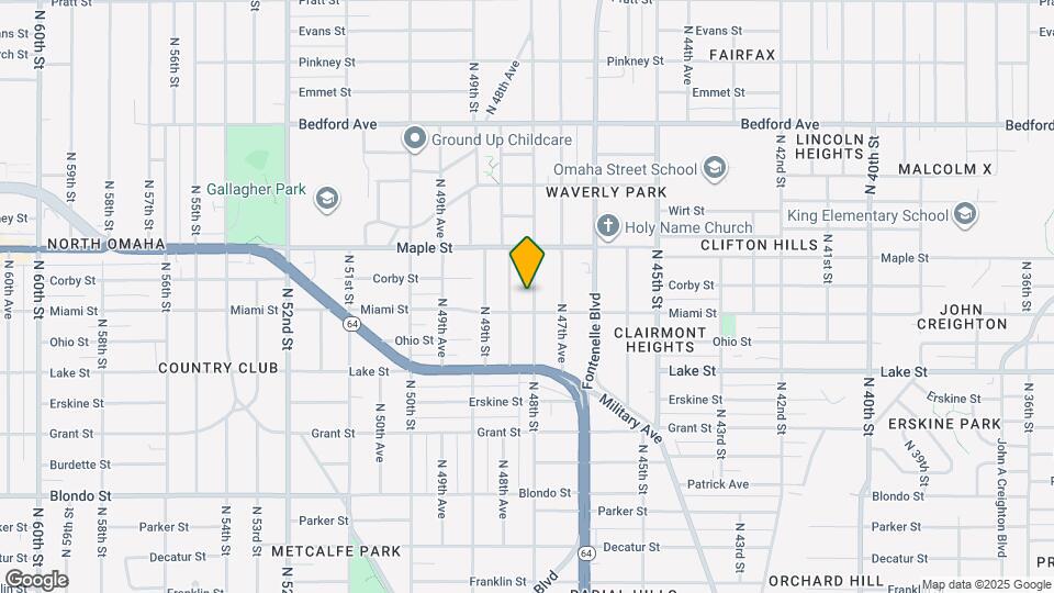 2716 N 48th St Mapa y Detalles de la Ubicación