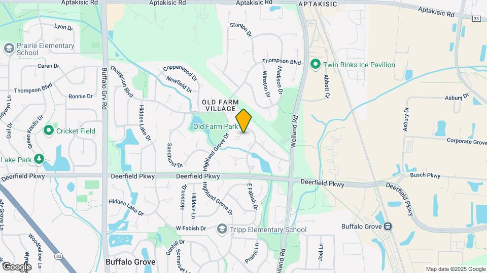 1249 S Wellington Ct Map and Location Details