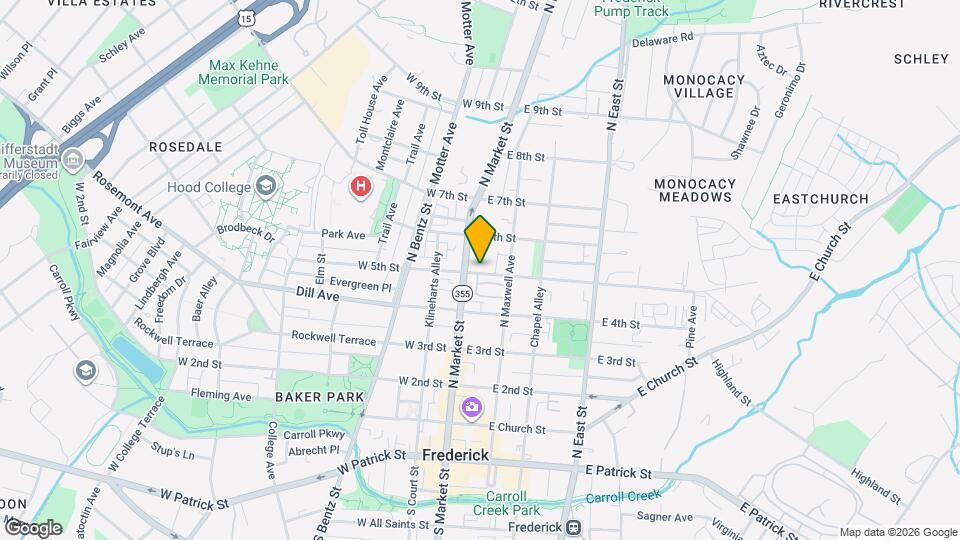 15 E 5th St Map and Location Details