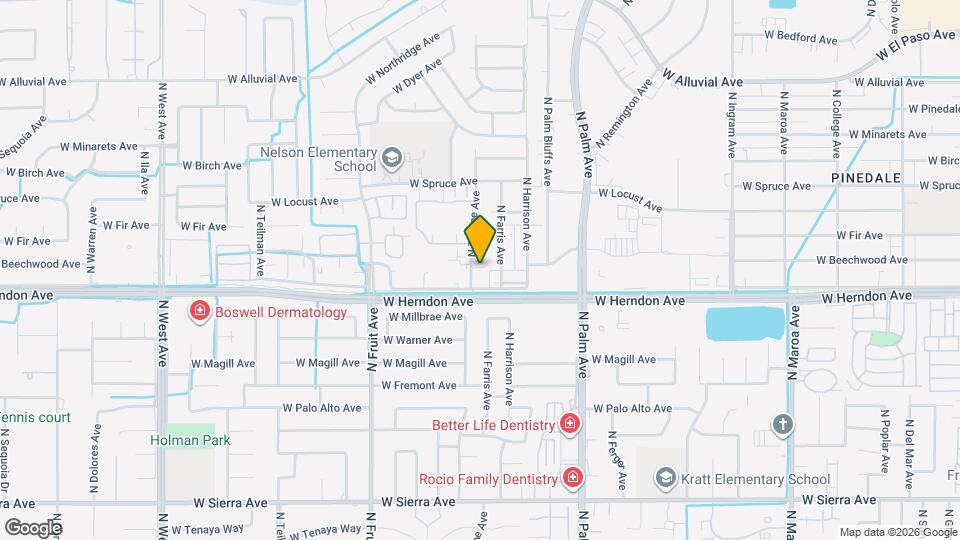 7010 N Thorne Ave Map and Location Details
