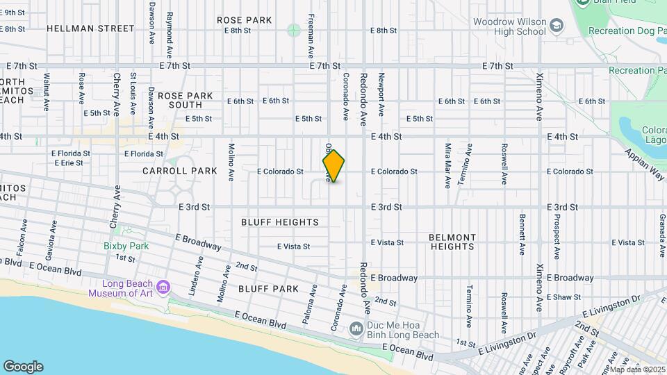 324 Obispo Ave Map and Location Details