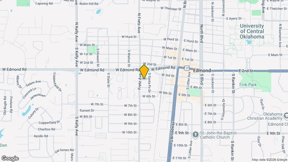 216 W 4th St Map and Location Details