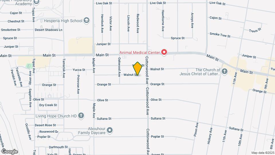 14819 Walnut St Mapa y Detalles de la Ubicación