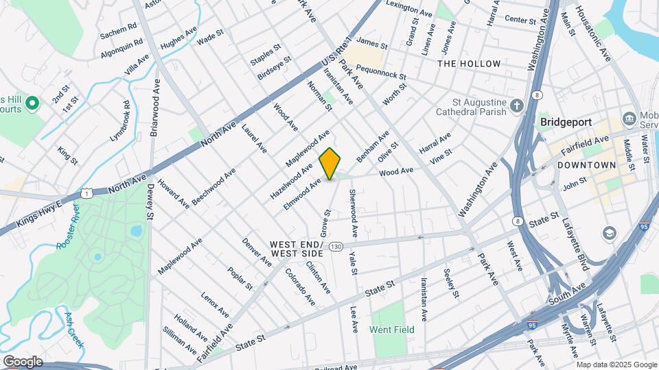207 Grove St Map and Location Details