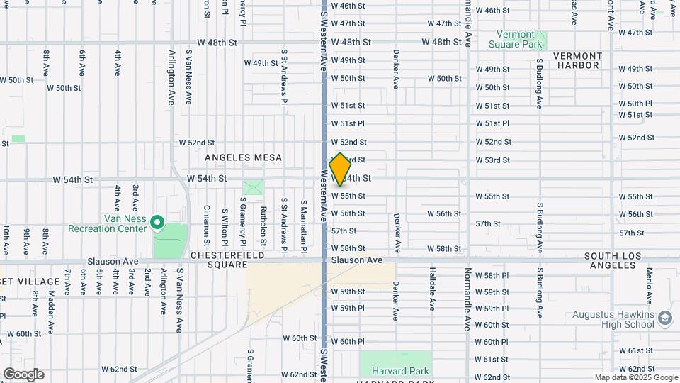 1735 W 55th St Map and Location Details
