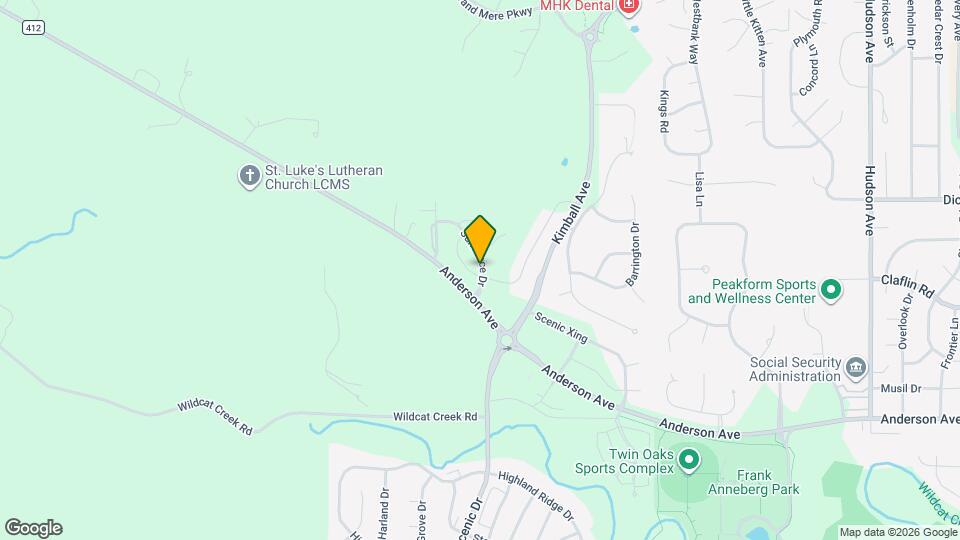 1100 Newfoundland Dr Map and Location Details