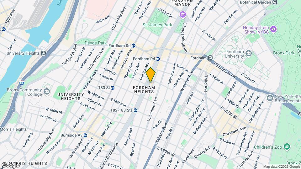 2356 Grand Concourse Mapa y Detalles de la Ubicación