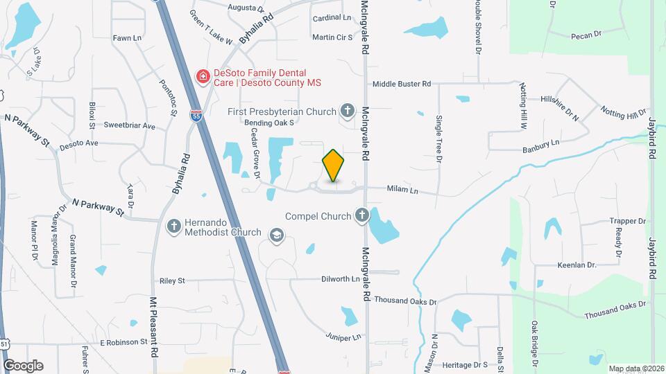 1705 Cedar Lake Cove Map and Location Details