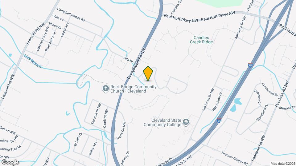 1865 Weston Pl NW Map and Location Details