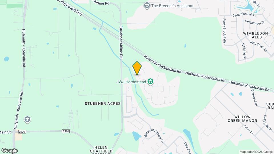 10135 Shagbark Hickory Ct Map and Location Details