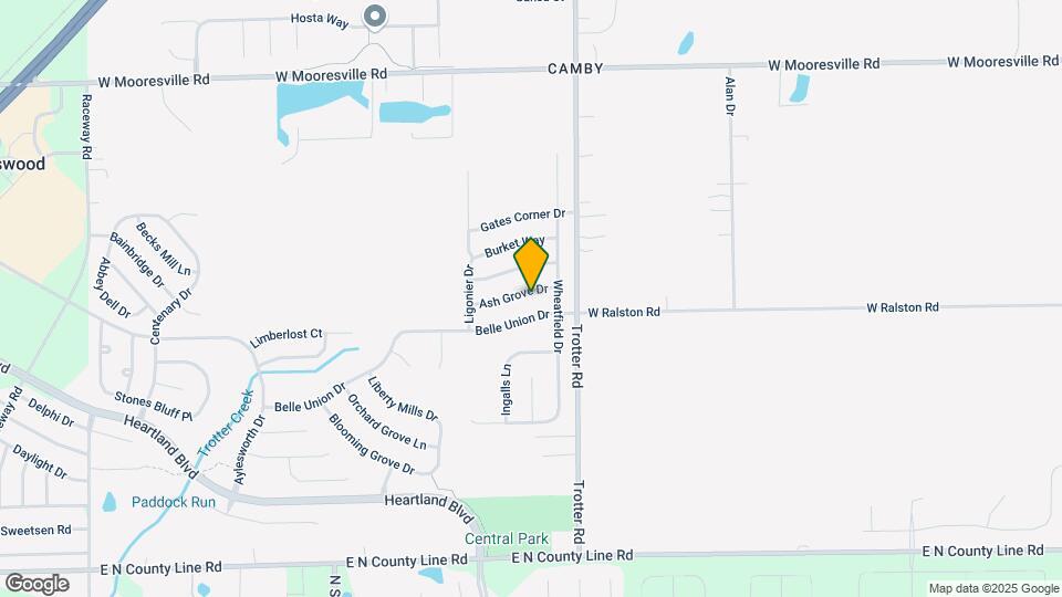 8403 Ash Grove Dr Map and Location Details