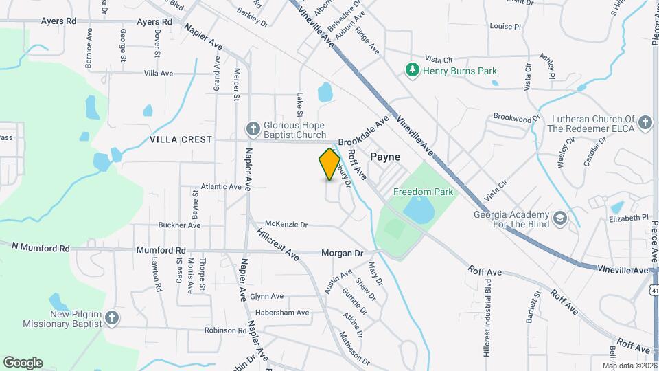 3543 Plymouth Dr Map and Location Details