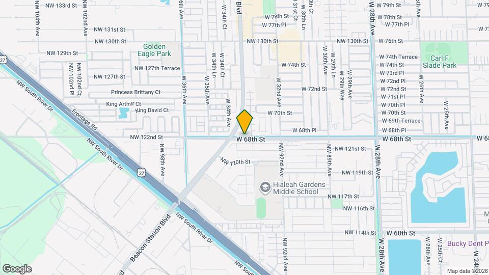 98XX NW 122nd St Map and Location Details