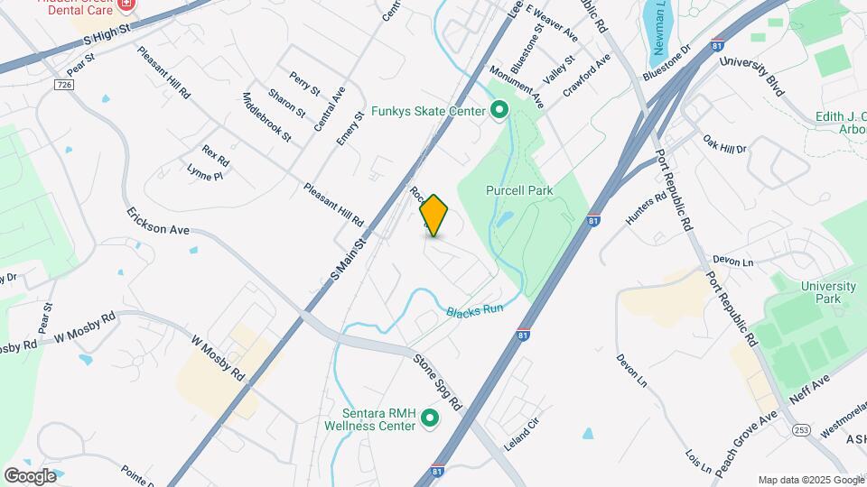 Pheasant Run Townhomes/Student Housing Map and Location Details