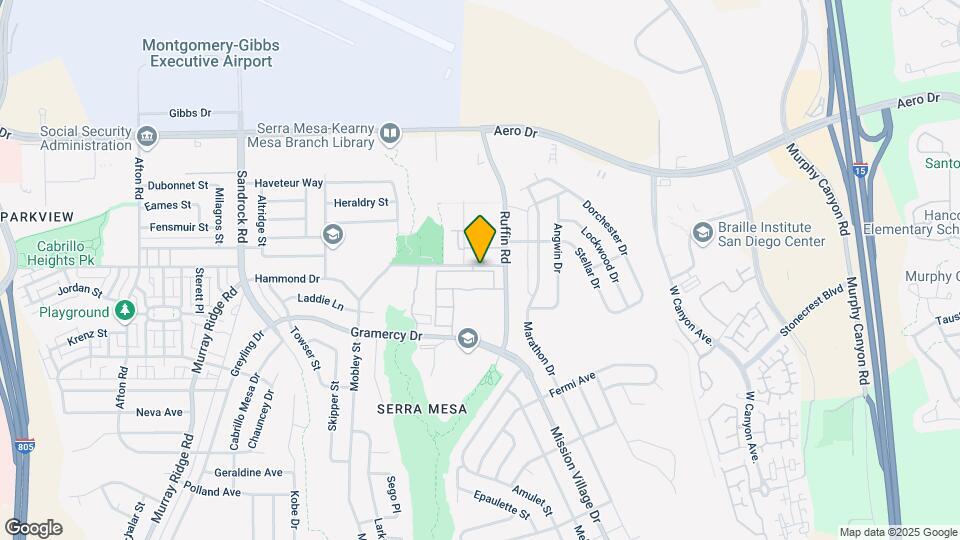 9209 Village Glen Dr Map and Location Details