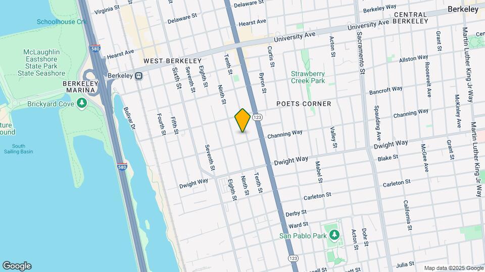2334 10th St Map and Location Details