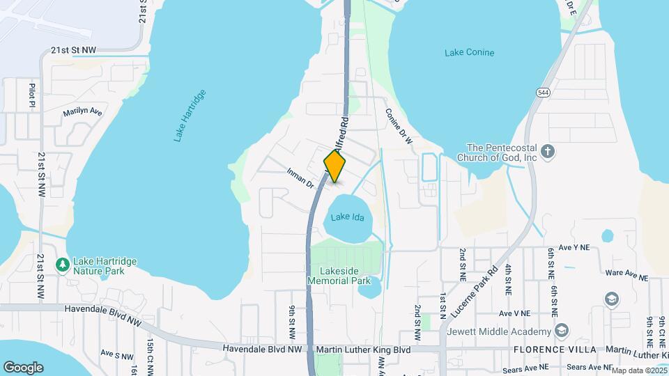 2854 Lake Alfred Rd Map and Location Details