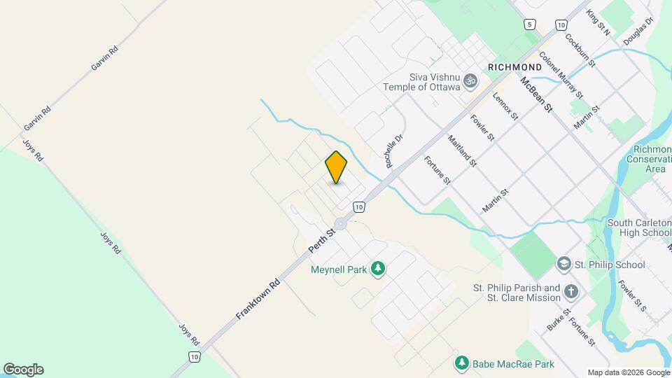 30 Chasing Grv Map and Location Details