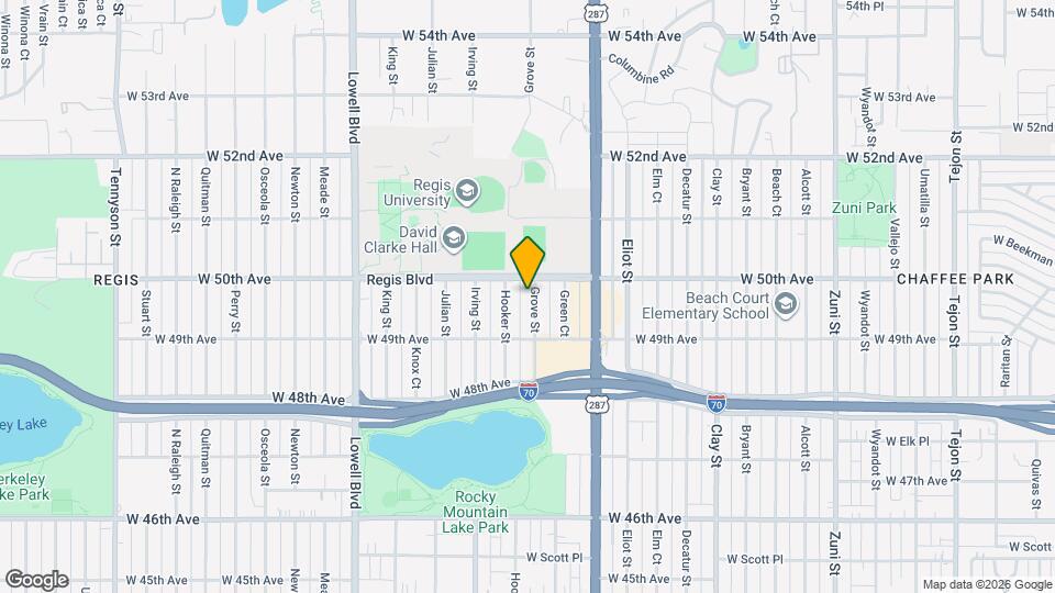 4971 Grove St Map and Location Details