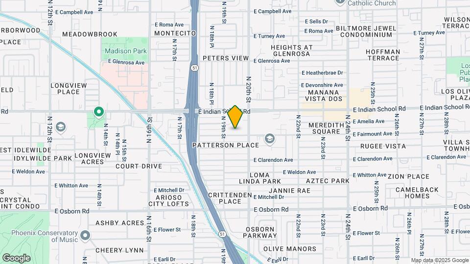 1916-1920 E Fairmount Ave Map and Location Details