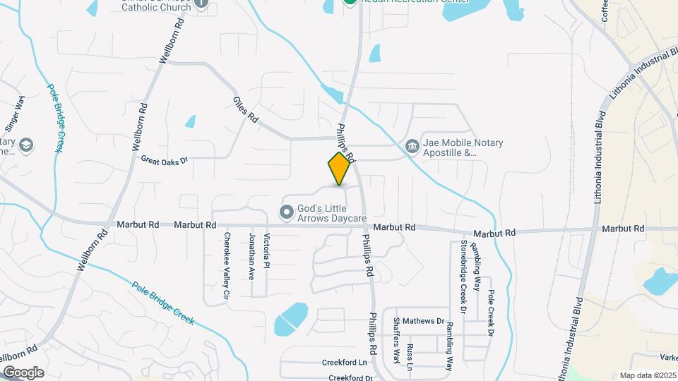2021 Corners Cir Map and Location Details