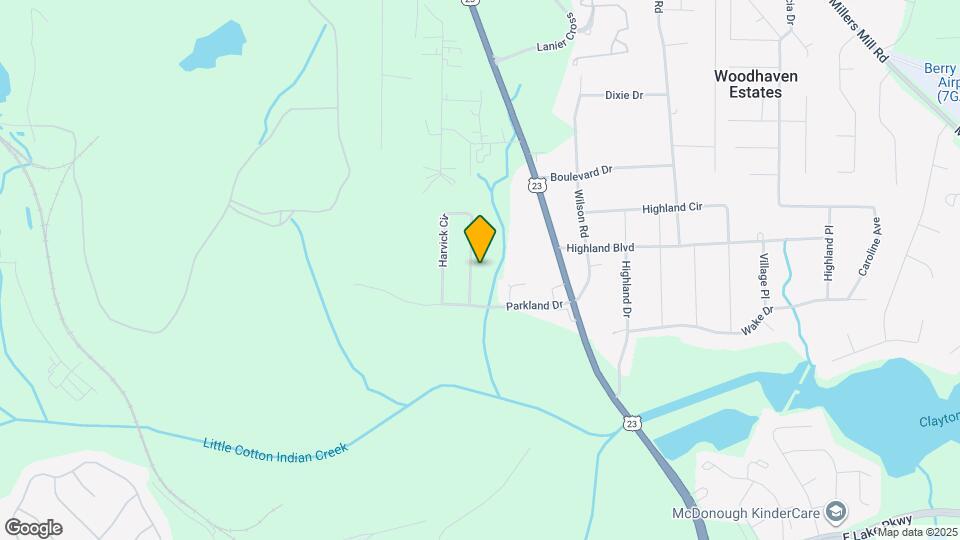 420 Harvick Cir Map and Location Details