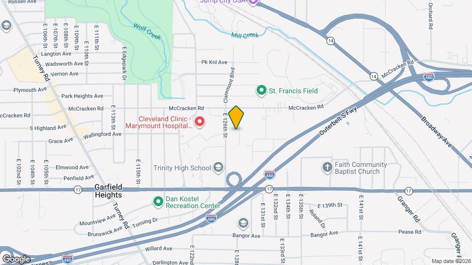 5164 E 128th St Map and Location Details