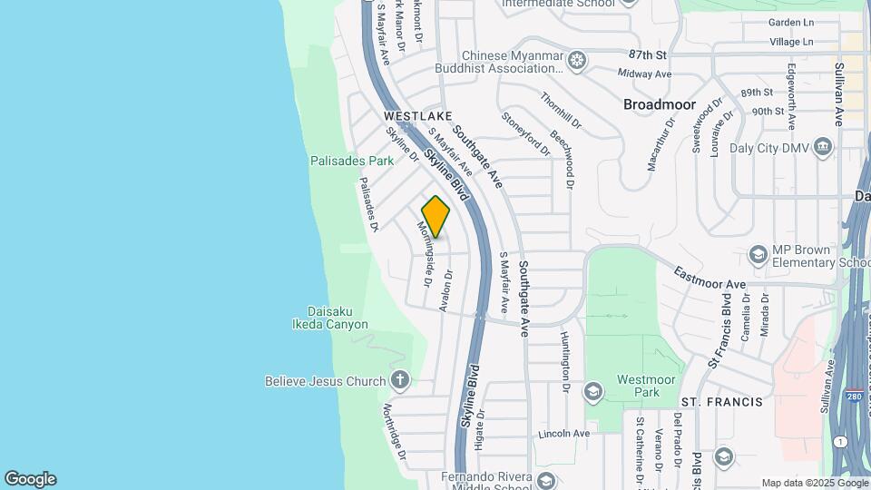 83 Morningside Dr Map and Location Details