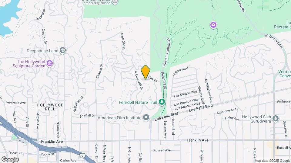 2280 Mountain Oak Dr Map and Location Details