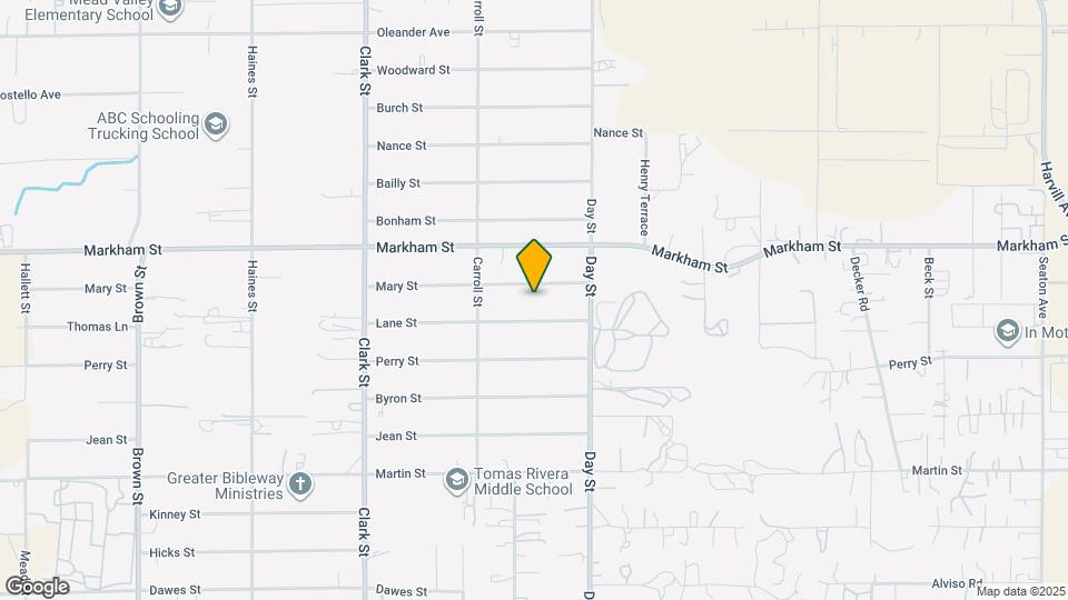 21889 Mary St Map and Location Details