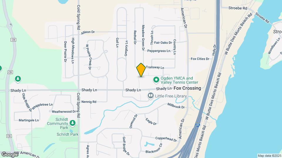 Menasha Estates/ Heritage Estates Map and Location Details