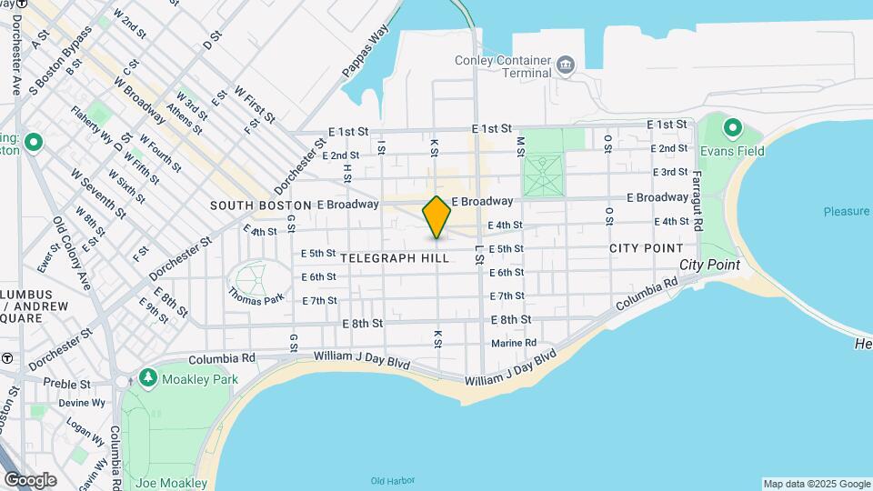 279 K St, Unit 2 Map and Location Details